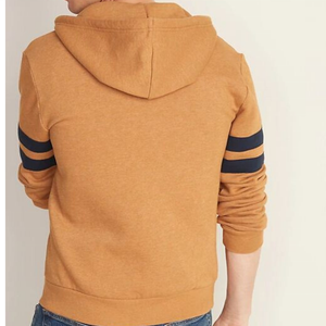 Nuevo diseño Hombres Elegantes Sudaderas con capucha de lana de alta calidad con rayas - Product Image 5