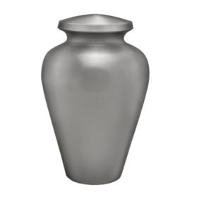 Urnas funerarias para adultos de latón de alta calidad, urnas de cremación con bandas doradas y anillo, urnas de lujo indias, acabado Azul Marino - Product Image 3