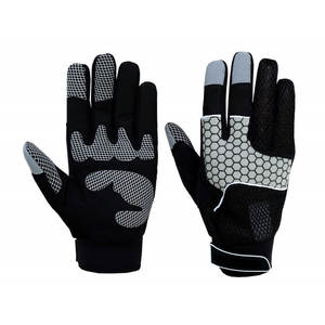 Gants de sécurité industrielle renforcés très résistants aux vibrations Gants de travail de mécanicien résistants aux coupures en cuir synthétique - Product Image 1