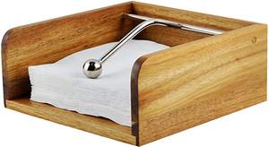 Servilletero de metal con diseño elegante Perfecto para el hogar Comedor y bodas Almacenamiento de papel de seda de mesa - Product Image 2