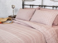Ensemble de literie pour la maison de qualité supérieure, tissé, 100% coton, 6 pièces, style européen-américain, motif géométrique, certifié Oeko-Tex