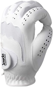 Meilleures ventes, accessoires de golf pour gauchers, Gant de golf blanc en cuir souple Cabretta Vente en gros - Product Image 5