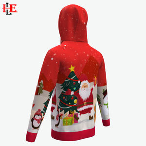 Venta al por mayor nuevo estilo de sublimación de moda de talla grande Sudadera con capucha de gran tamaño para suéter de ropa casual - Product Image 3