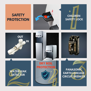 «Taiwan Buder» Pou Durable Desktop Water Purifier with Hot and Cold Dispensing Function for Home and Office Use - Product Image 6