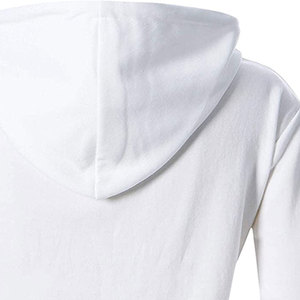 Sudaderas con capucha de manga larga ajustadas para mujer con cremallera Logotipo personalizado Sudaderas transpirables de algodón 100% para el estilo de invierno - Product Image 5