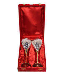 Classic Brass <b>Wine</b> <b>Goblet</b> Engraved Handmade Chalice Vintage Metal Drinking Cup Antique Style Decorative Barware Wedding Gift - Product Image 2