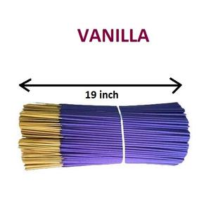 Varillas de incienso de 19 pulgadas, varitas de incienso con fragancia de vainilla a granel (púrpura) - Product Image 1