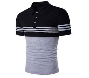 Polos de golf de manga corta para hombre 100% algodón al por mayor camisetas polo de golf lisas camisetas polo de golf personalizadas para hombre - Product Image 3