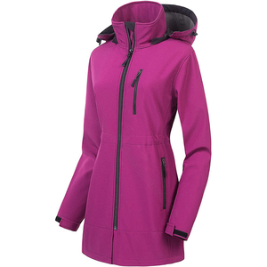Chaqueta softshell para mujer, ropa regular, chaquetas y abrigos de invierno - Product Image 1