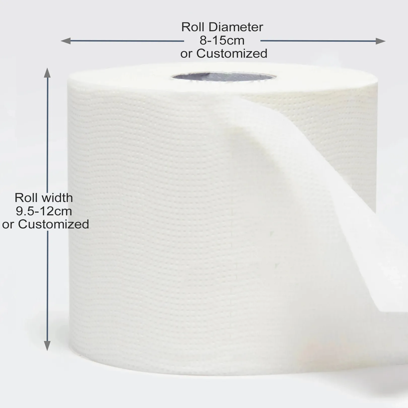 2 ply Cheap Clean core toilet paper