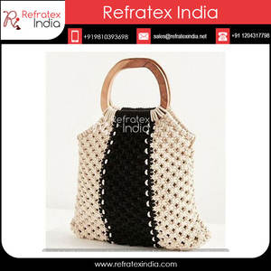 Bolsa de macramé de diseño personalizado, fabricante - Product Image 3