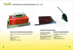 Machine de fabrication de crayons, plomb, g, pour la fabrication, affûteur - Product Image 5