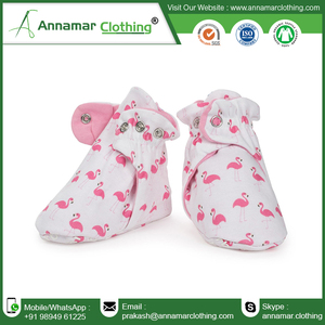 Bottines en coton biologique pour bébé, pantoufles pour nouveau-né en inde, à la mode, livraison gratuite - Product Image 2