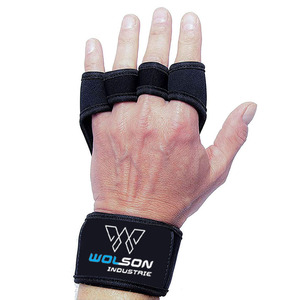 Gants d'haltérophilie de haute qualité en gros multicolore logo personnalisé entraînement sans doigts haltérophilie Gym Fitness gants unisexe - Product Image 5
