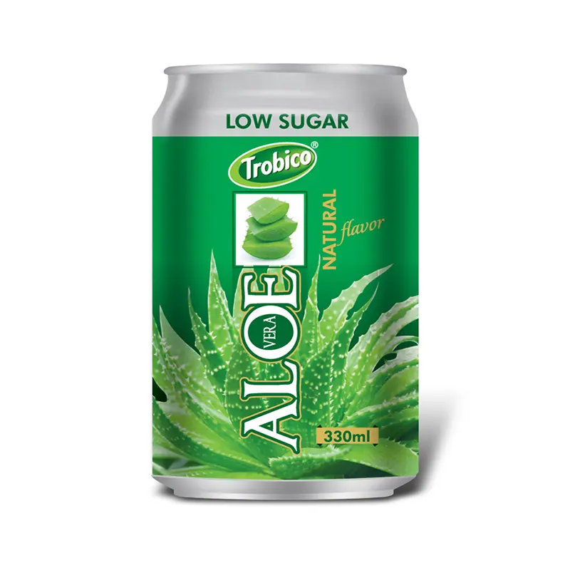 Succo di Tipo di Prodotto A Basso Contenuto di Zucchero 330ml In Scatola Aloe vera bevanda