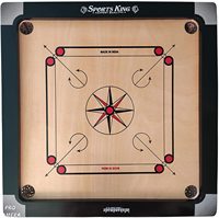 Plateau de carrom en bois de haute qualité, personnalisable, surface brillante, 32 pouces, taille complète, utilisation en intérieur
