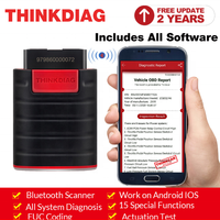 Herramienta de Diagnóstico OBD2 THINKCAR Thinkdiag para Todo el Sistema, con Licencia para Todas las Marcas de Autos, Actualización Gratuita en Línea por 3 Años