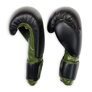 Guantes de boxeo de cuero hechos a medida de alta calidad, producto caliente para artes marciales, precio al por mayor con diseño de impresión personalizado - Product Image 4