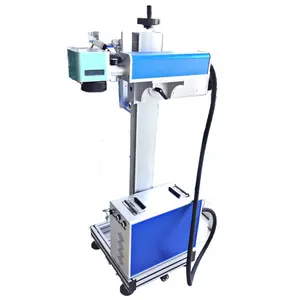 SMARTECH Flying laser marking machine for production line marking pipes/tubes/wires/pps/pe/ps