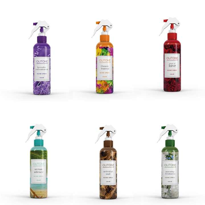 OLITONE Essential Oil Home Spray 350ml Air Freshener for Fabrics Home ...