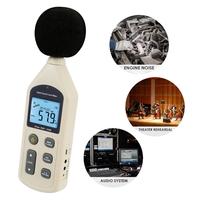 Sonmètre numérique pour fréquence de climatisation, 30 à 130 dBA, outil de mesure du niveau sonore audio vocal, enregistrement des données