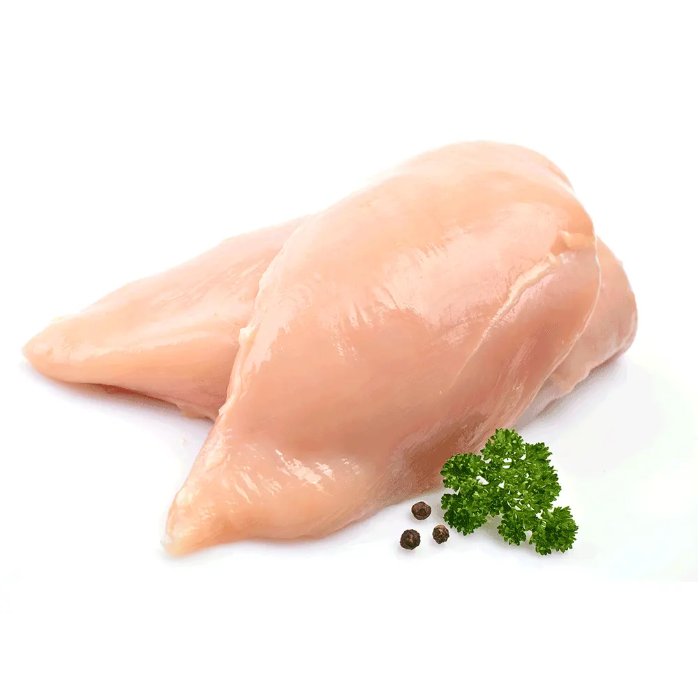 थोक जमे हुए Skinless कमजोर चिकन स्तनों