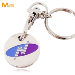 Porte-clés de pièces de monnaie en émail souple, porte-clés en fer poli, usine - Product Image 5