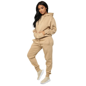 Traje deportivo para mujer, chándal, pantalones de chándal, sudadera informal, chándal para trotar - Product Image 4