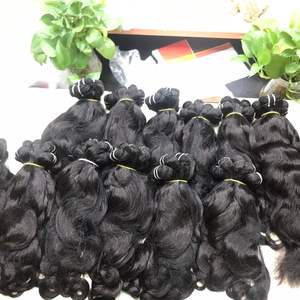 Mechones ondulados de agua, doble máquina, extensión de cabello humano Remy virgen, alta calidad, precio al por mayor - Product Image 4