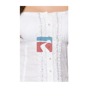ชุดเดรส Dirndl ของชาวบาวาเรียแบบดั้งเดิม ชุดเยอรมันสำหรับเทศกาล Oktoberfest พร้อมผ้ากันเปื้อนสำหรับผู้หญิง - Product Image 3