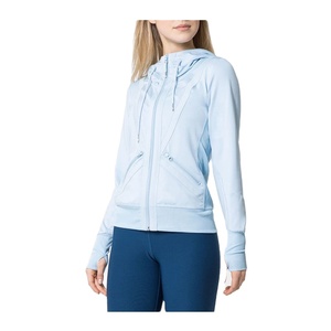 Sweat-shirts et sweats à capuche pour femmes THANI AEIL SPORTS WEAR, nouvelle conception de haute qualité, mélange de spandex/coton, fermeture éclair quart, 300g, hiver - Product Image 1