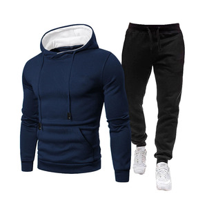 Survêtement de sport personnalisé 100% en coton biologique pour hommes, équipement de jogging confortable et lourd avec survêtement privé - Product Image 5