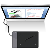 Tablette graphique Huion 420 abordable pour l'enseignement en ligne, format portable, pour dessin, croquis, signature et écriture