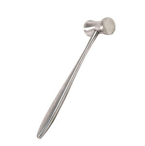 เครื่องมือผ่าตัด ศัลยกรรมตกแต่ง ศัลยกรรมกระดูก ค้อนตอกกระดูก Lucae Mallet หัวรูปทรงนาฬิกาทราย สแตนเลสสตีล แบบใช้มือทั่วไป - Product Image 1