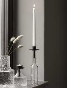 Wedding Decoration Metal <b>Glass</b> <b>Bottle</b> <b>With</b> Candle <b>Lid</b> Candle Holder for Home Decoration Party Use Candle Holder - Product Image 5