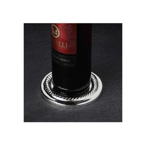 Dessous de verre de bouteille de vin plaqué argent, ml, finition Nickel, pour articles de bar, maison et Restaurant - Product Image 2