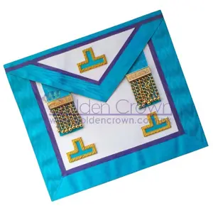 Delantal masónico de alta calidad Delantal masónico por grado Delantales masónicos hechos a mano - Product Image 1