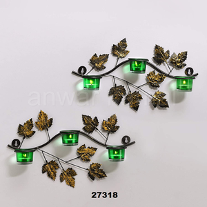 เชิงเทียนติดผนังรูปใบเมเปิ้ลสำหรับห้องนั่งเล่นห้องรับประทานอาหาร - Product Image 1