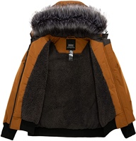 Simplee-manteau d'hiver épais à capuche pour femme, veste matelassée courte et chaude, Parka tendance, nouvel arrivage