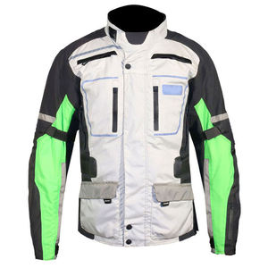Vente en gros de nouvelle veste de motard réglable Cardura vêtements de sport de course de moto pour hommes et femmes avec équipement de protection imprimé - Product Image 5