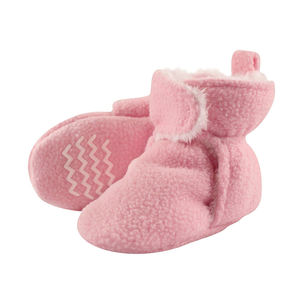 Cotton <b>Baby</b> <b>Booties</b> Pure Organic Cotton <b>Baby</b> <b>Booties</b> with Different Color - Product Image 1