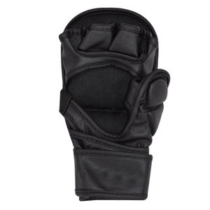 Guantes de boxeo de medio dedo mma con logo personalizado, guantes de entrenamiento de lucha ufc, de artes marciales mancuernas, alta calidad, venta al por mayor - Product Image 3