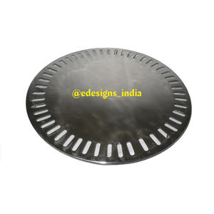 Assiette de chargement décorative pour événement, plateau de service en métal de luxe élégant et de qualité supérieure, fait à la main, Offre Spéciale - Product Image 6