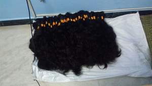 Top Selling Virgin Curly Hair New Arrival Pure Temple Human Hair Extensions on Sale Cuticle Aligned Virgin Hair - Product Image 4