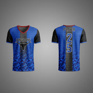 Uniforme de Fútbol Americano Sublimado de Manga Corta de Poliéster para Equipos, Venta al Por Mayor 2025, Calidad de Fábrica, Cosido, Gran Venta - Product Image 5