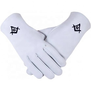 Guantes de algodón masónicos al por mayor - Product Image 1