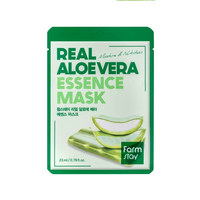 Masque à l'essence d'aloevera-cosmétique de ferme REAL-fabriqué en corée-anti-âge anti-rides blanchissant lifting du visage hydratant à base de plantes