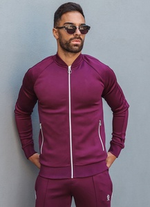 2020 personnalisé unisexe respirant grande taille survêtement ensemble 100% coton hommes fermeture éclair costume pour l'hiver écologique Offre Spéciale au Pakistan - Product Image 2