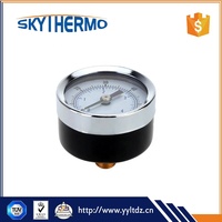 Manomètre électrique avec Mini jauge de pression, compresseur d'air hydraulique, testeur de pression, manomètre 0-60 PSI, montage à l'arrière, plaque à cadran 1/8 ", 1.5"
