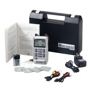 Unidad Combinada TENS EMS de 2 Canales de Grado Médico OEM Taiwán, Modelo EM-6300, Estimulador Digital de Nervios y Músculos para Alivio del Dolor y Rehabilitación - Product Image 4